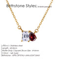 EManco Stainless Steel Square Zircon
