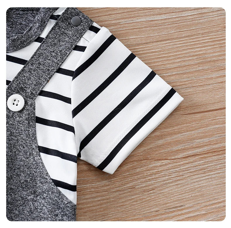 Summer short-sleeved 2-piece