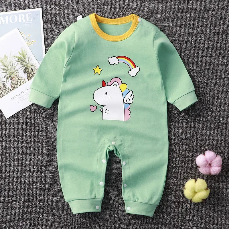 Cotton Baby Romper, Boys & Girls, One-Piece