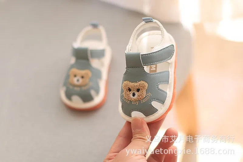 Baby Toddler Cartoon Sandals (0–2 Years)