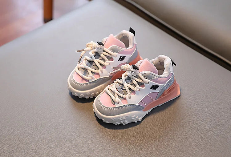 Kids’ Mesh Sneakers – Breathable, Casual Running Shoes (21–36)