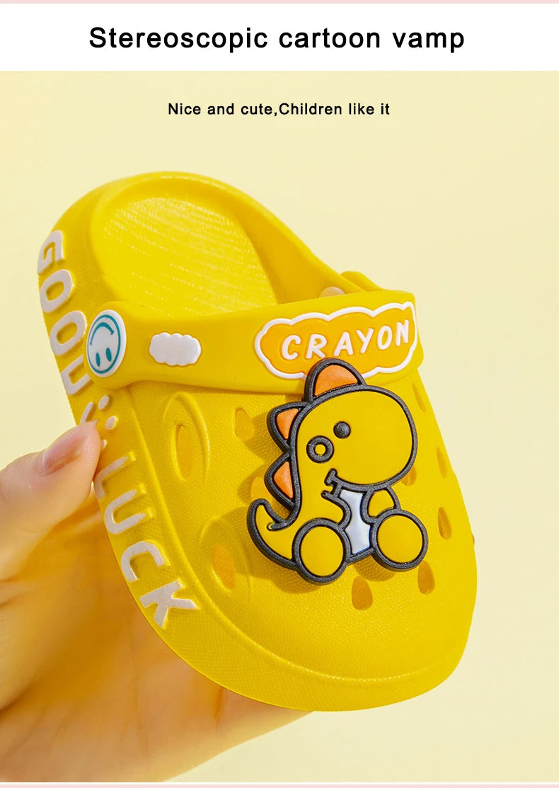 Baby Summer Sandals – Cartoon Garden & Beach Shoes for Boys & Girls