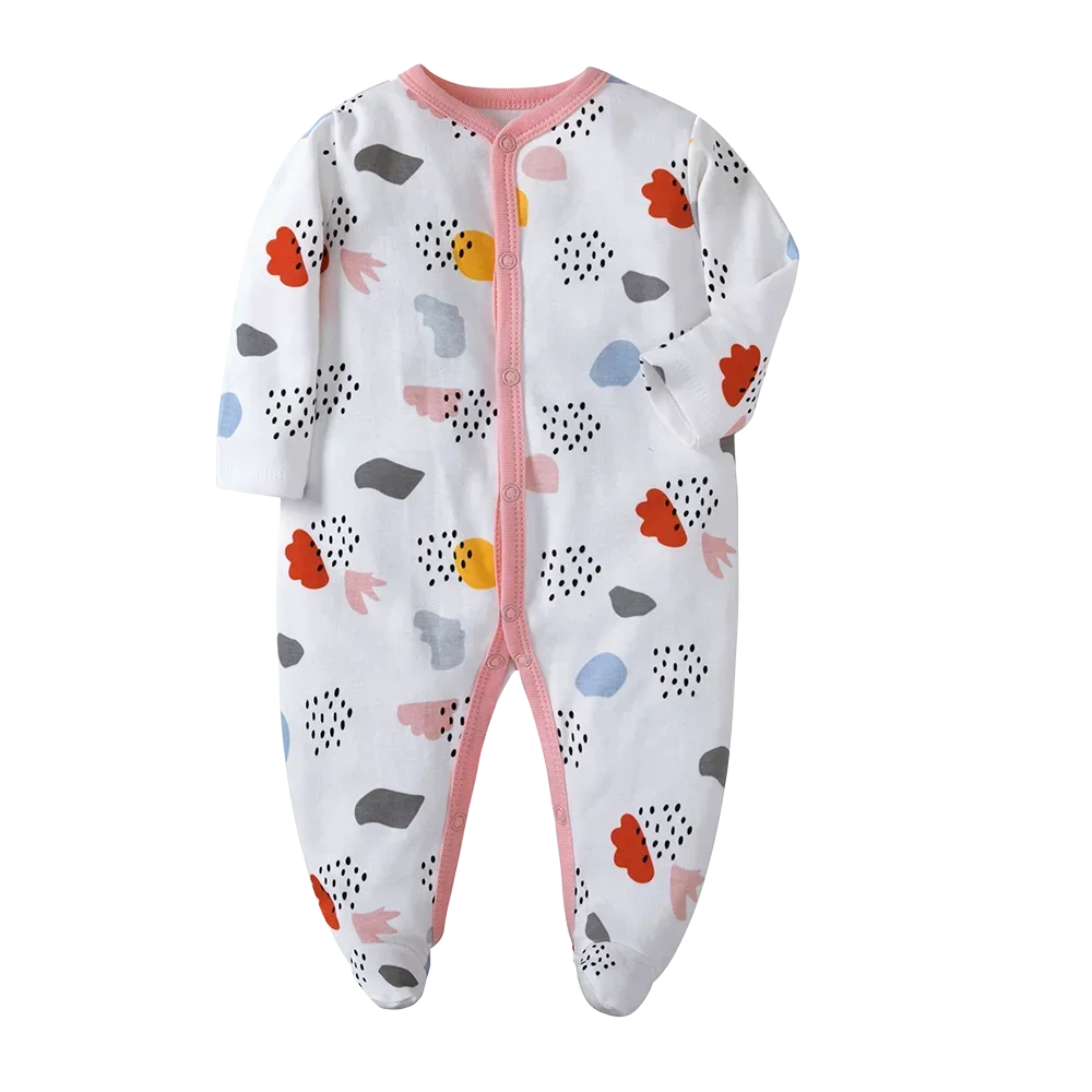 Baby Romper 0-12M – Unisex Cotton