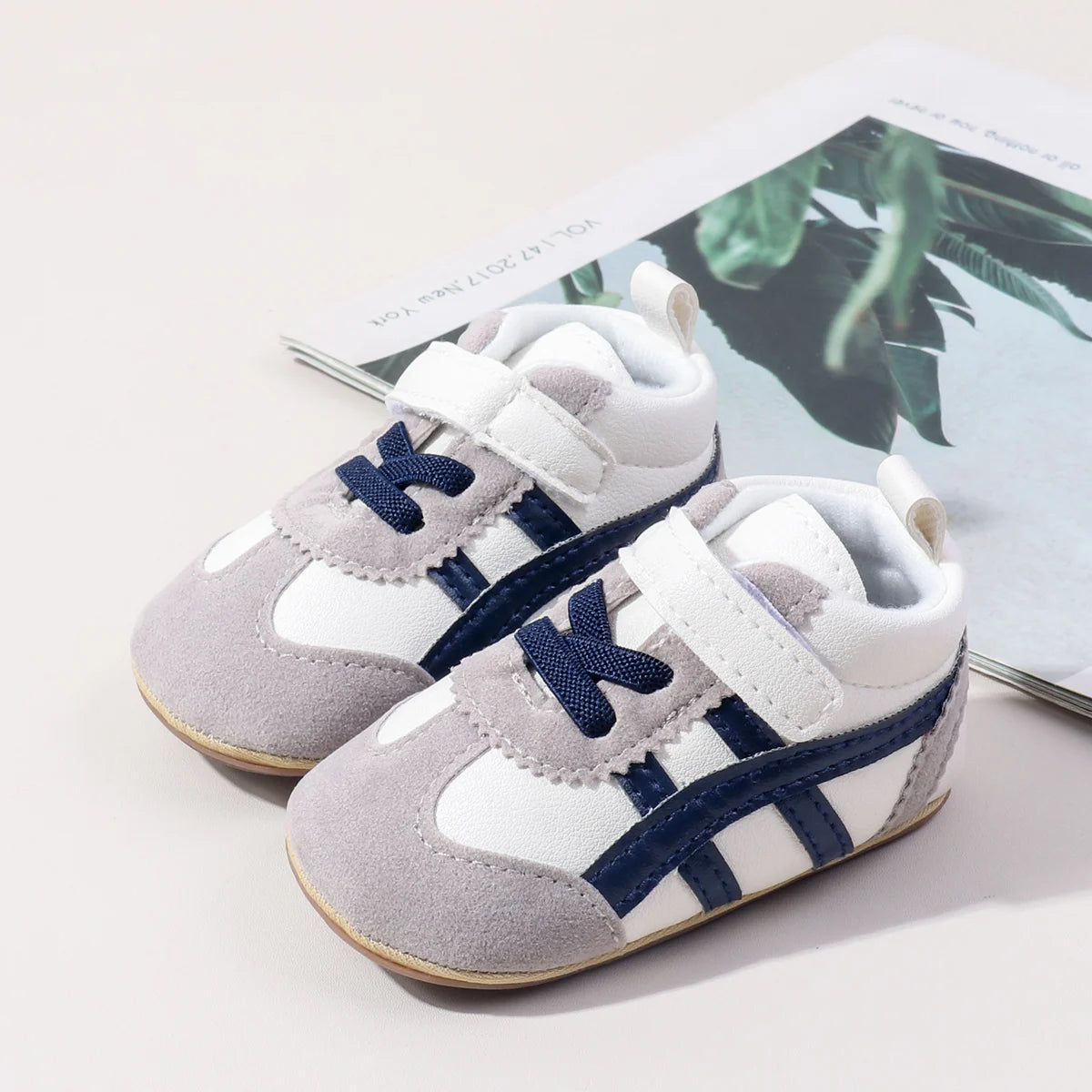 Baby First-Step Shoes (0–18M) – Spring/Autumn Casual Sneakers
