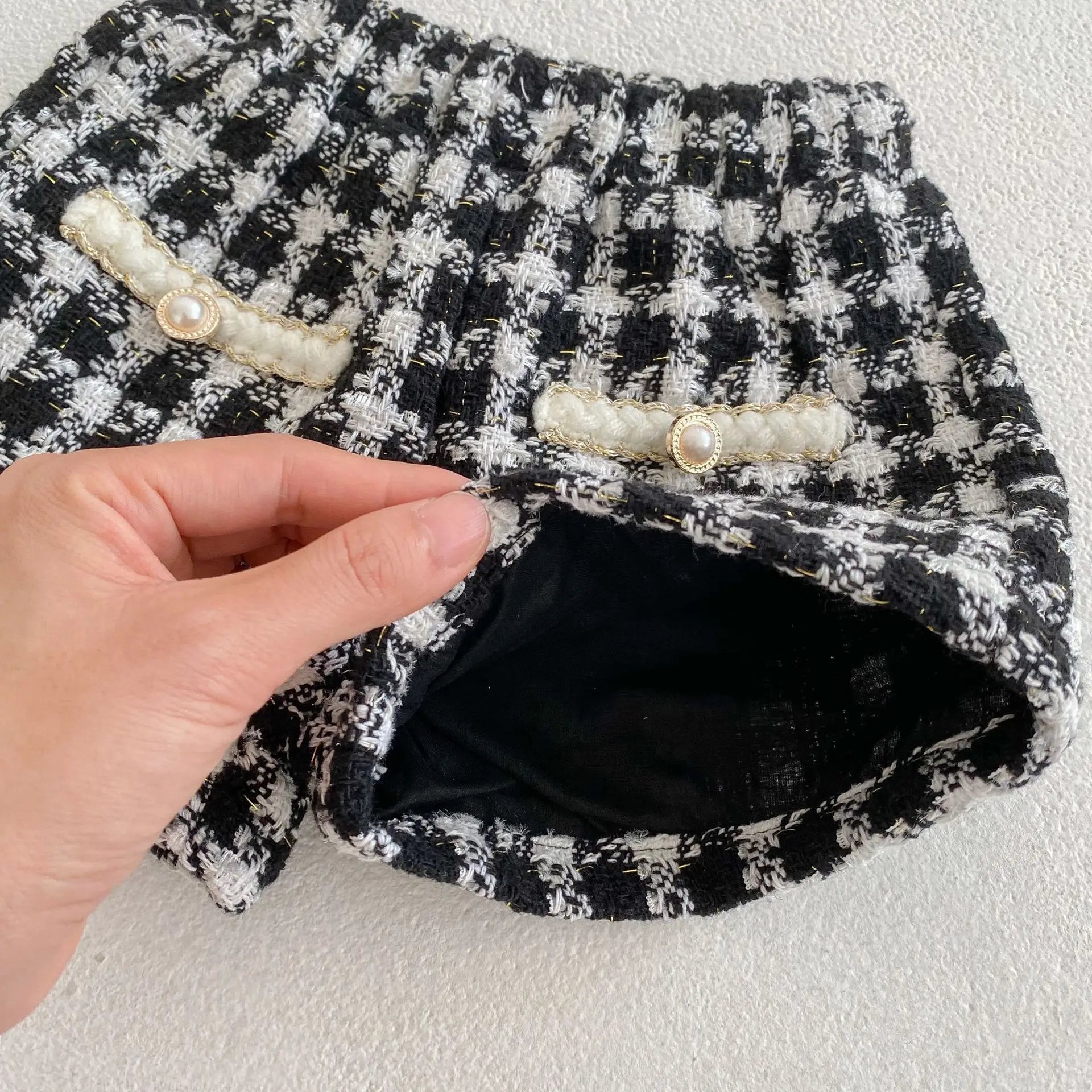 Cute Baby 2-Piece Set, Plaid Shirt & Shorts