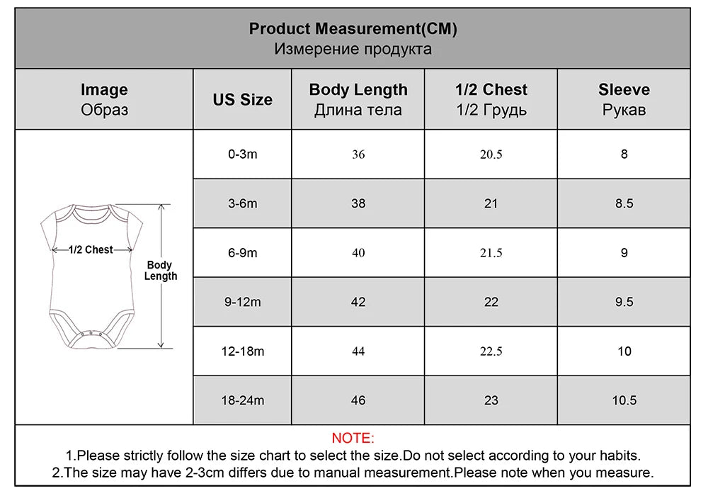 3/6PCS Baby Bodysuit Set, Cotton Short Sleeve 0–12M