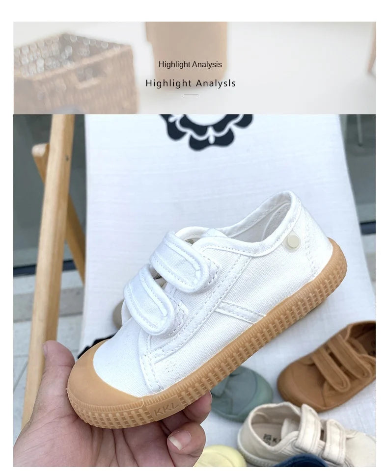 Toddler Kids Retro Canvas Sneakers