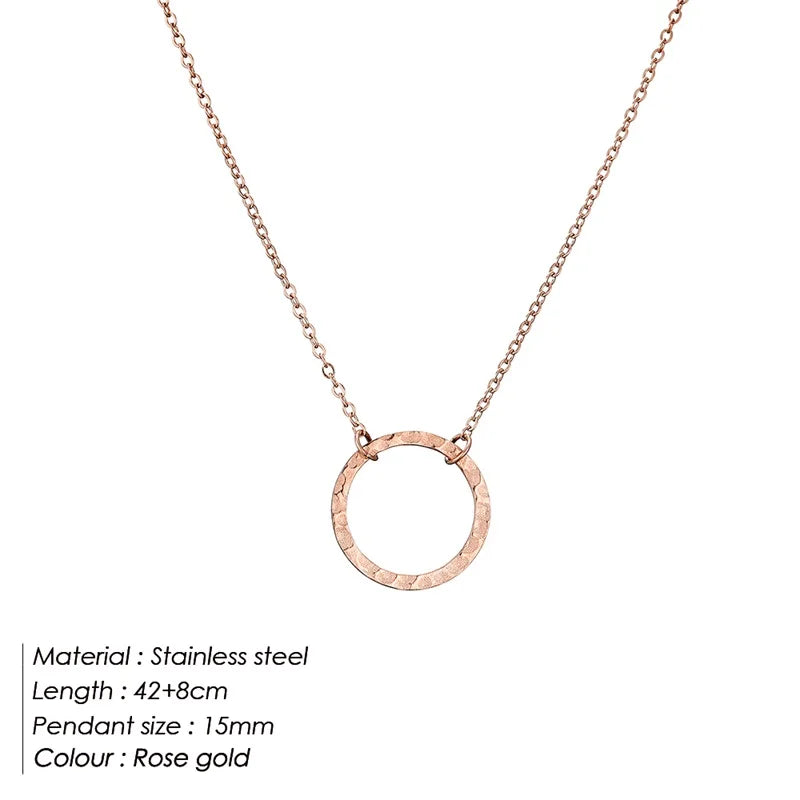 EManco Genuine Classic Necklace Design Round