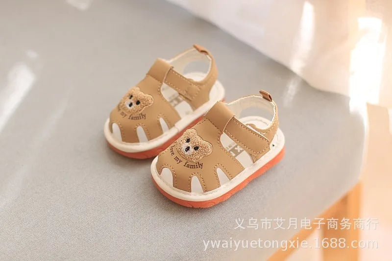 Baby Toddler Cartoon Sandals (0–2 Years)