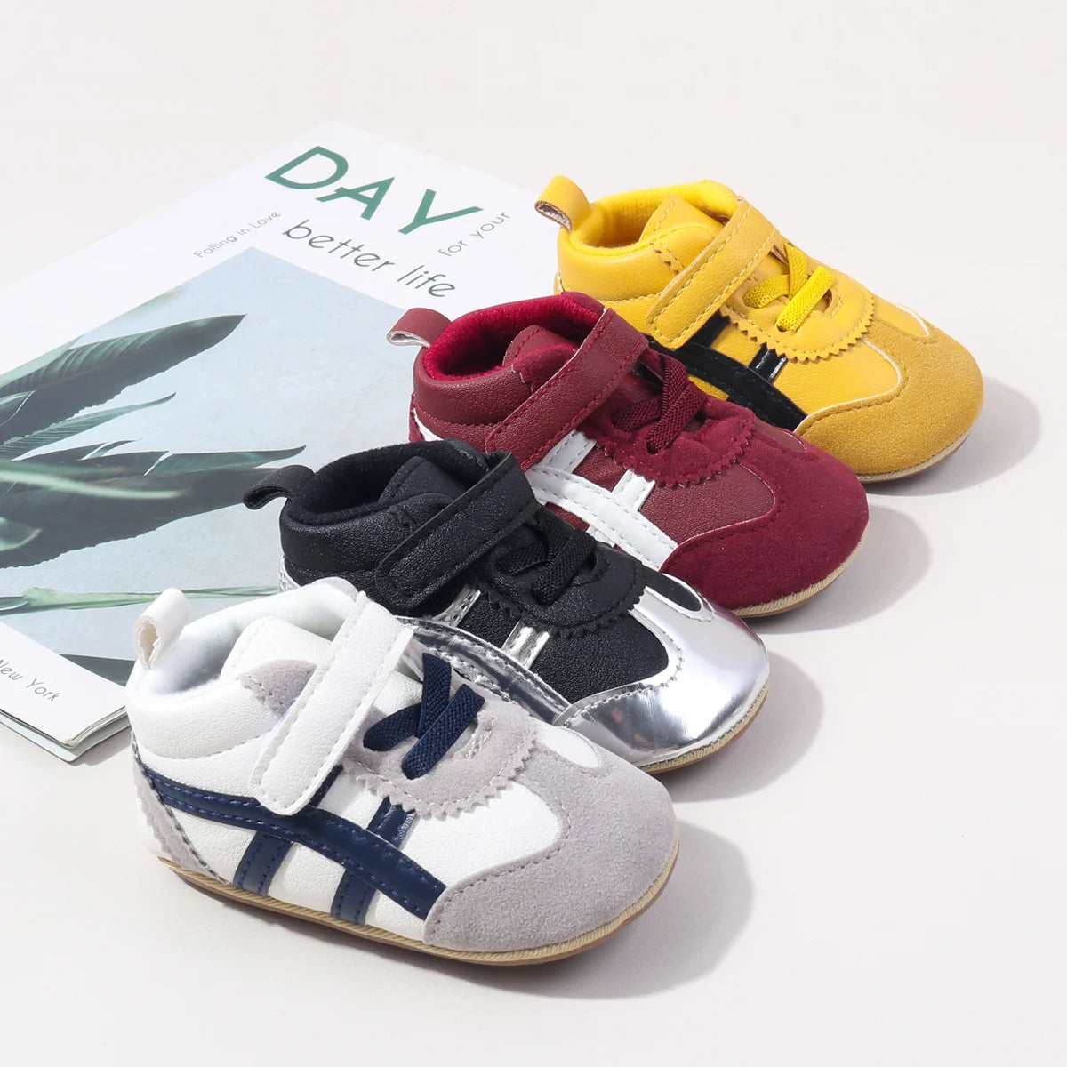 Baby First-Step Shoes (0–18M) – Spring/Autumn Casual Sneakers