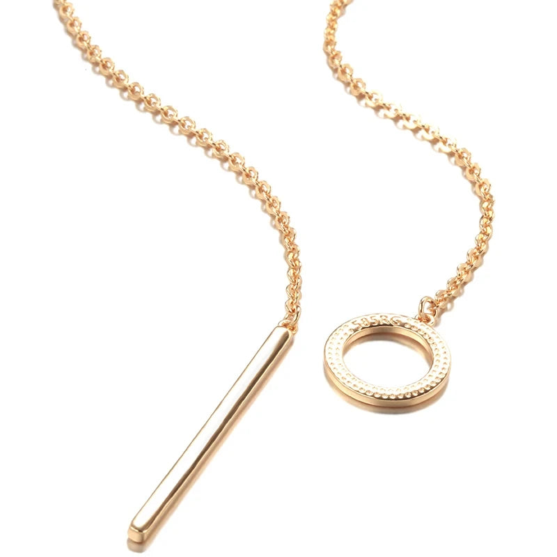 Kinel Hot Fashion Glossy Pendant Necklace