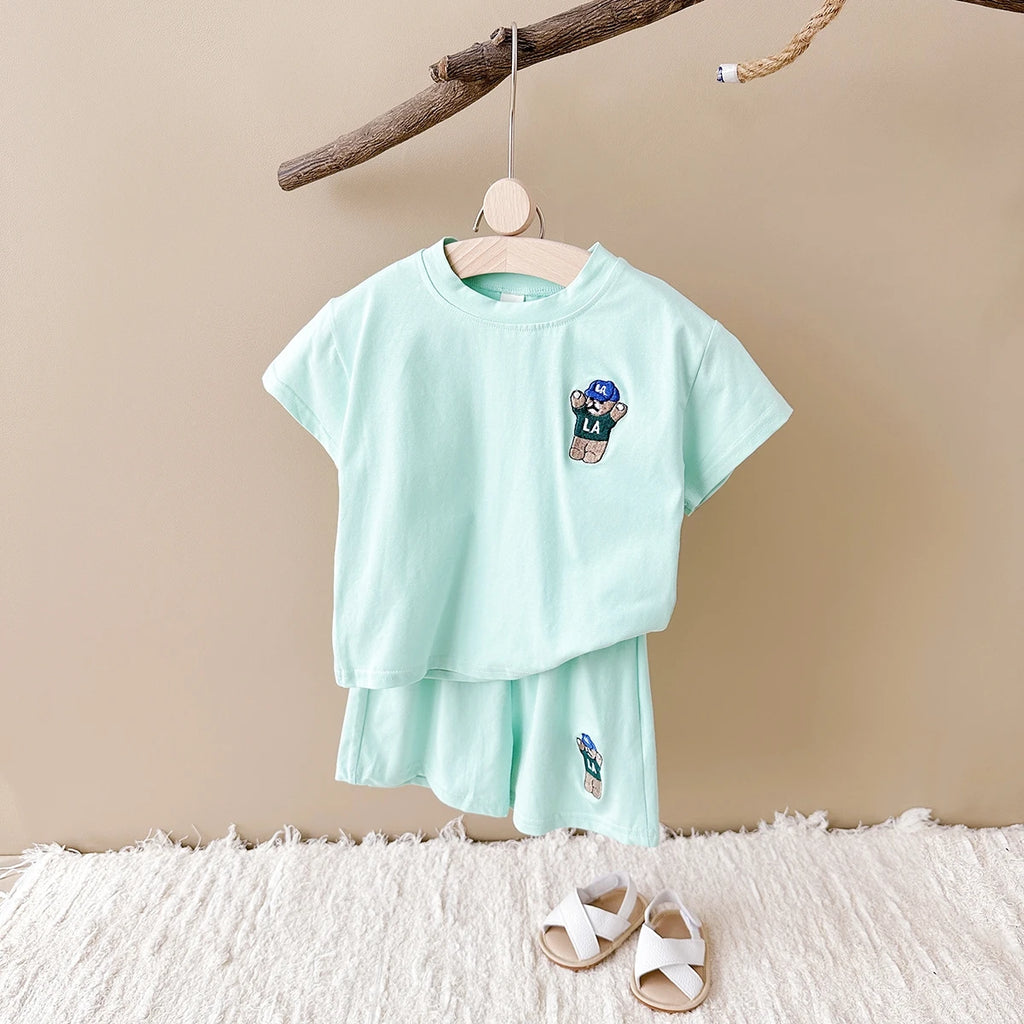 Casual Sports Baby Outfit Set