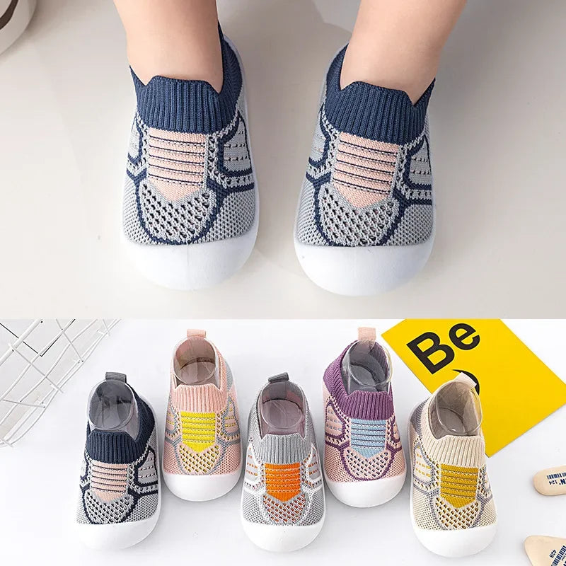 Baby Summer Shoes – Soft, Non-Slip, Breathable (0–5 Years)
