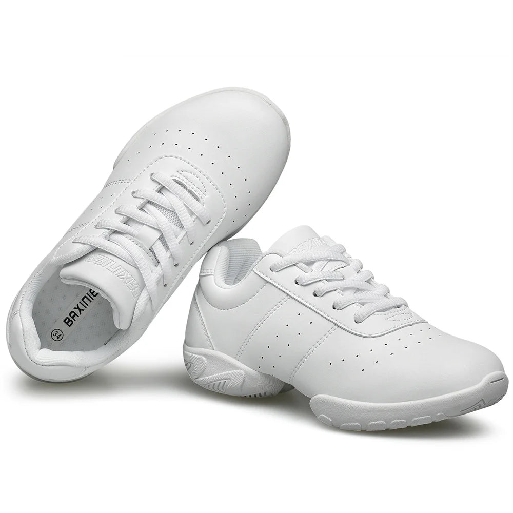 Girls’ Dance & Cheer Shoes – Split Sole Jazz Sneakers