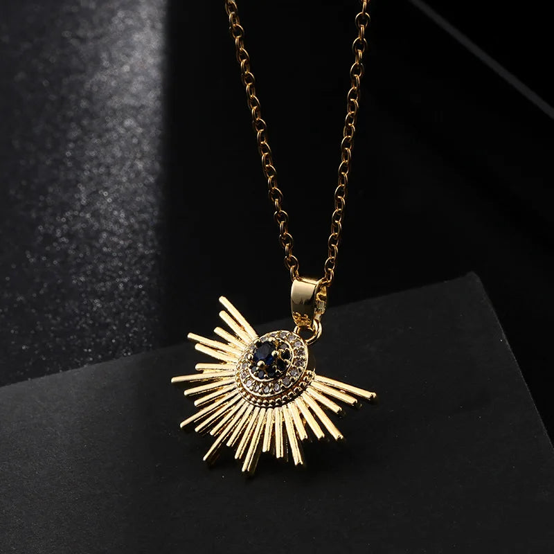 Personality Retro Devil Eye Zircon