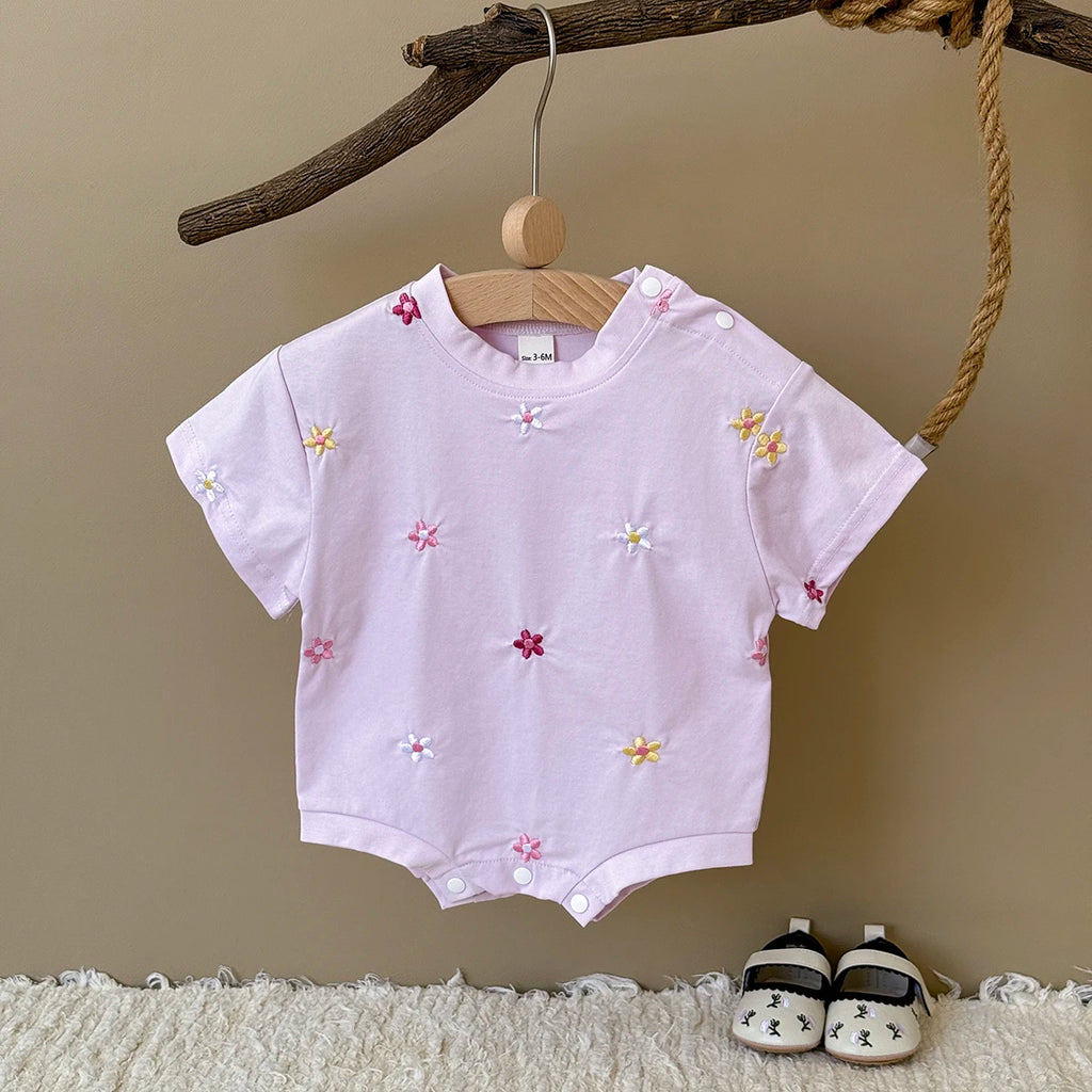 Jumpsuit Cotton Infant Bodysuit Girls  0-18M
