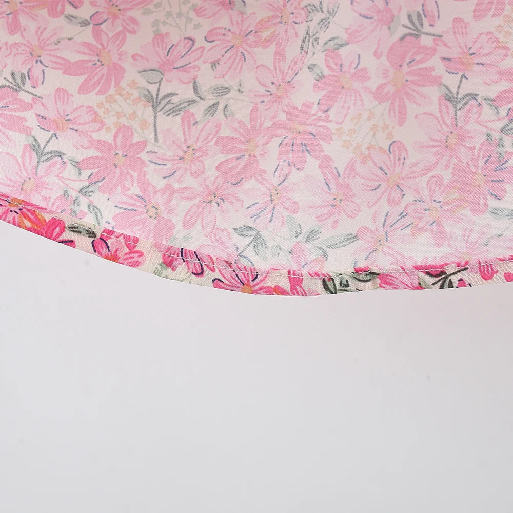 Baby Girl Summer Outfit, Bow Strap Dress & Hat