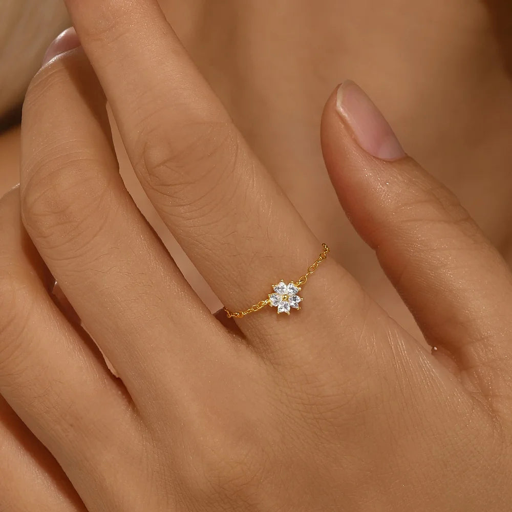 925 Sterling Silver Star Ring