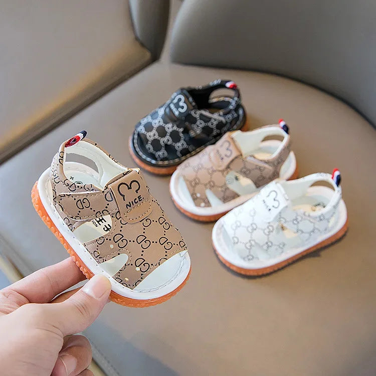 Kids Summer Sandals – Cute Cartoon Non-slip Toddler Shoes for Boys & Girls