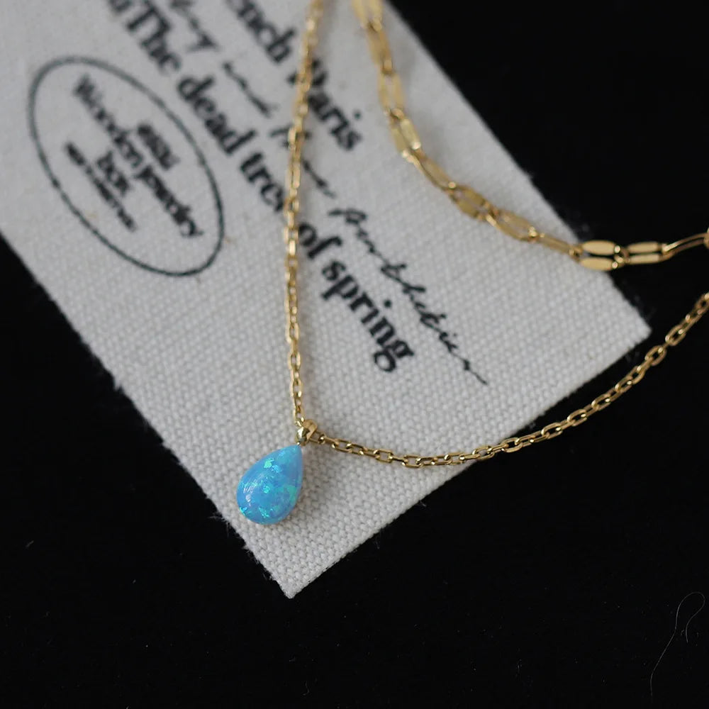 Blue Tears Japanese Compact Faux