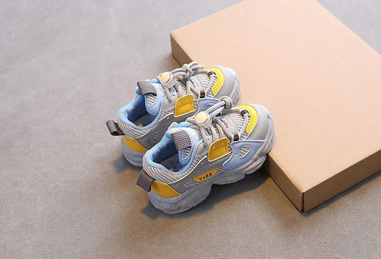 Baby & Toddler Sneakers – Breathable Non-Slip Casual Sport Shoes