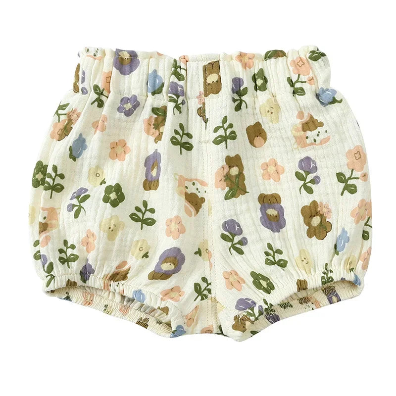 Baby Cotton Shorts for Boys & Girls