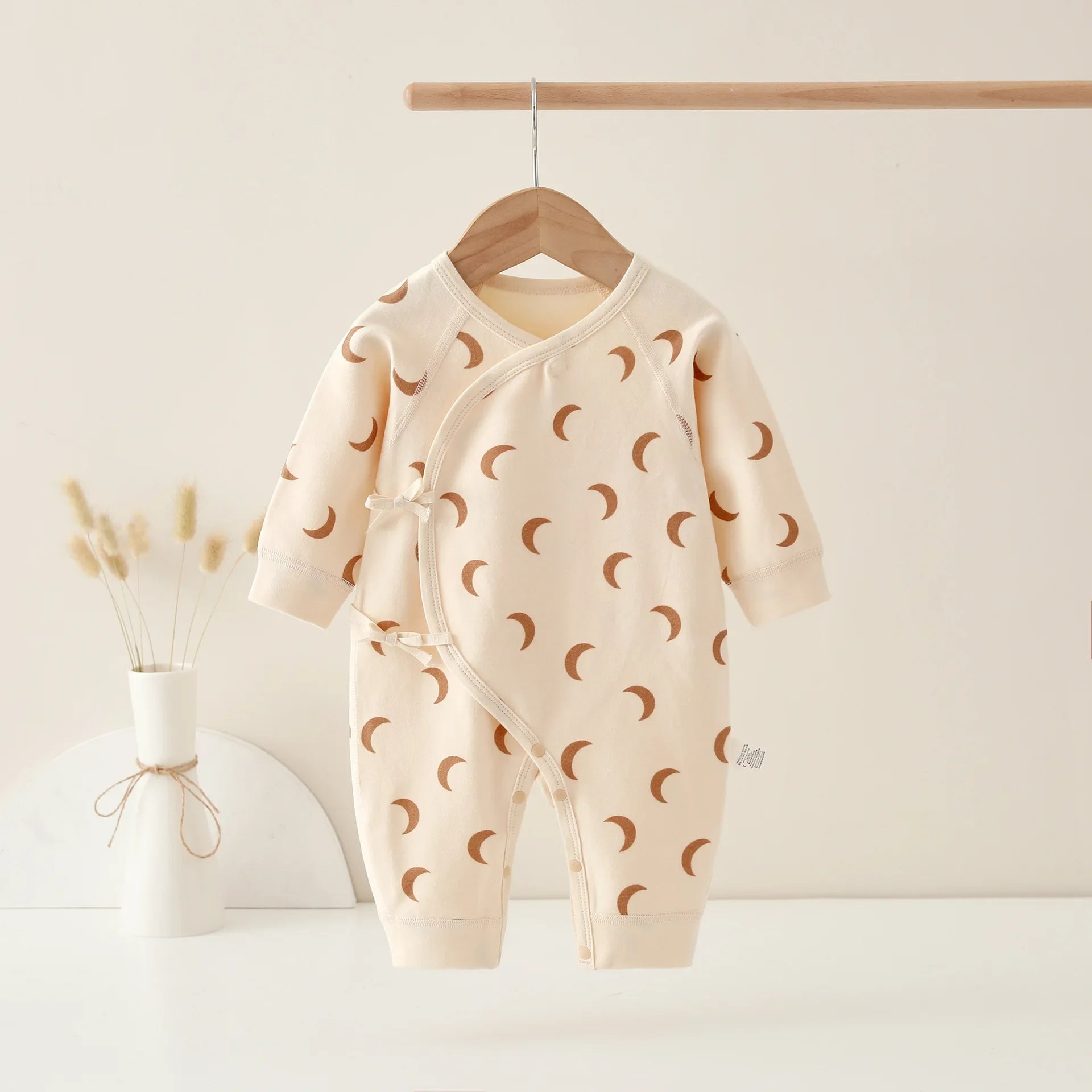 Infant Cotton Jumpsuit, Cartoon Print Romper 0–6M