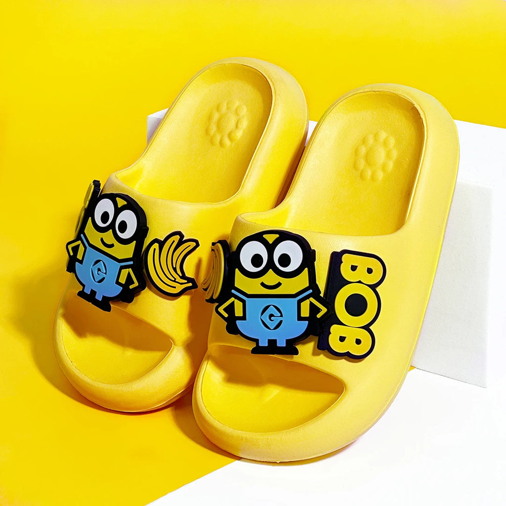 Cute Minions Kids EVA Slippers – Non-slip Indoor & Outdoor Sandals