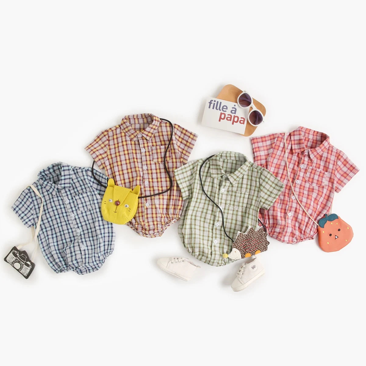 Newborn Boy Summer Bodysuit