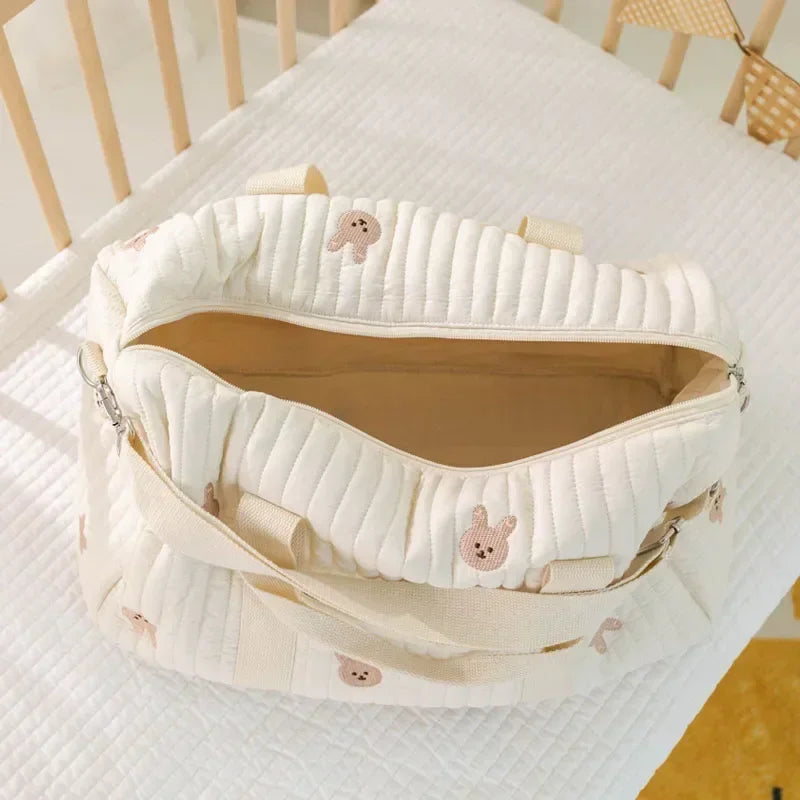 Maternity Bear Bag – Baby Diaper & Travel Tote