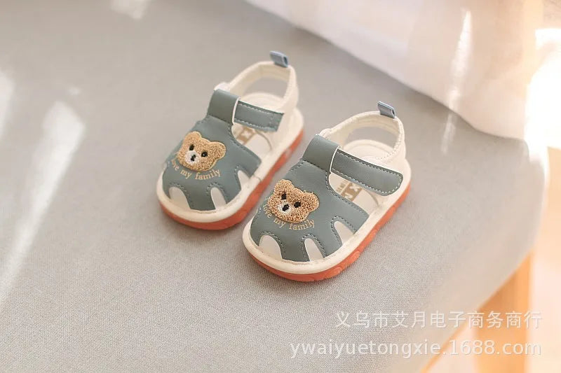 Baby Toddler Cartoon Sandals (0–2 Years)