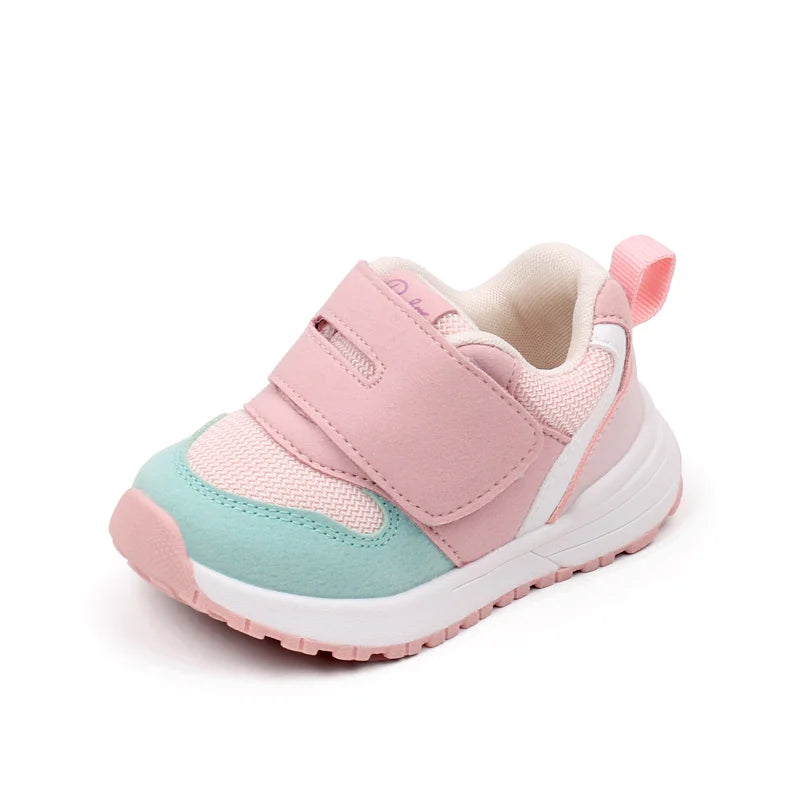 Kids  Prewalker Sneakers – Rubber Sole Anti-Slip Casual Shoes