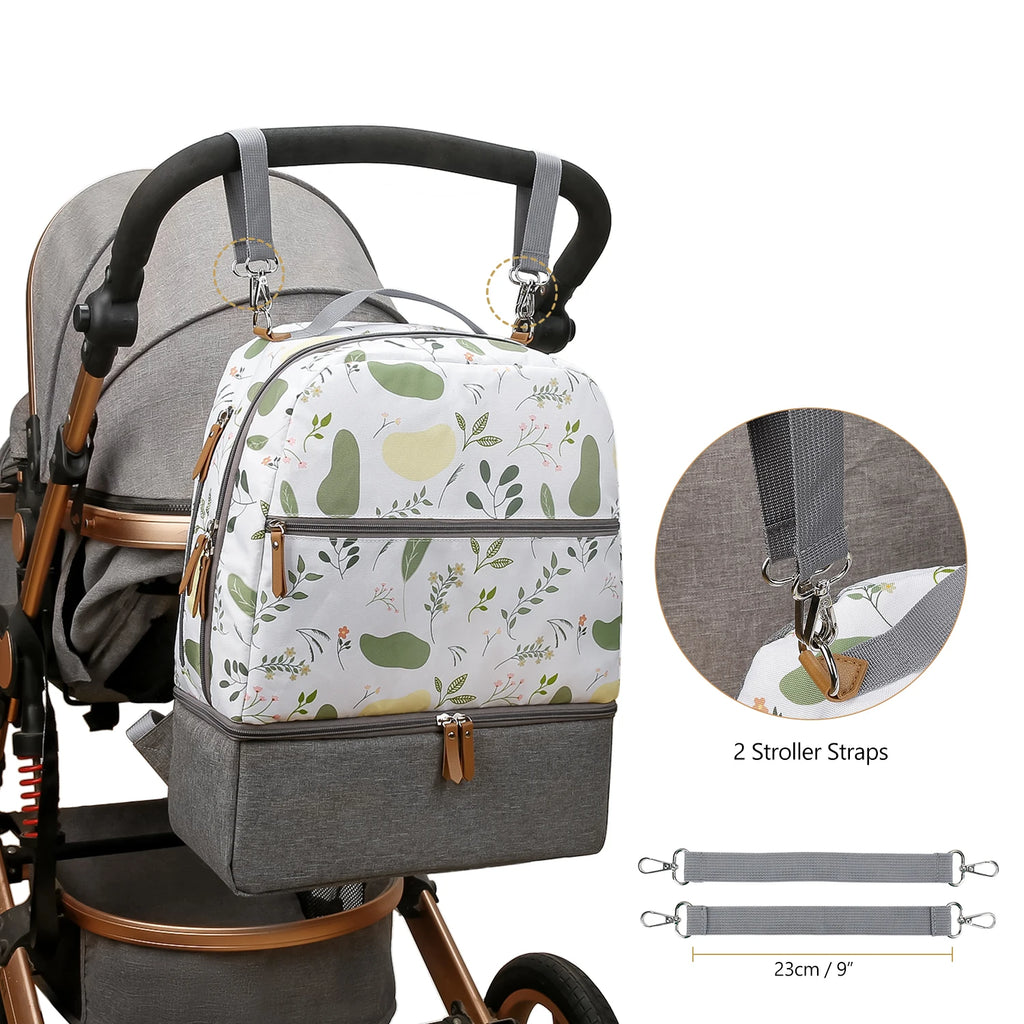 Medium Size Breast Pump Bag – Double Layer Cooler Bag for Outdoor & Working Moms