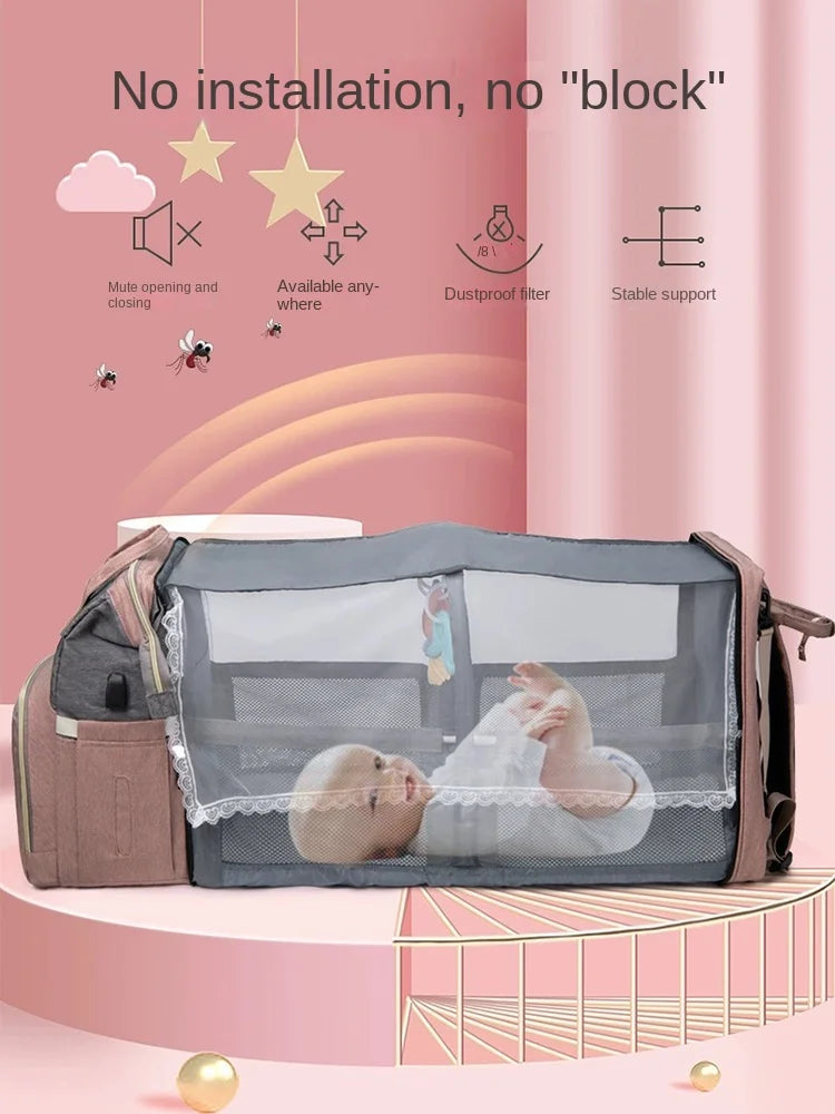 Portable Maternity Bag – Baby Travel & Diaper Organizer