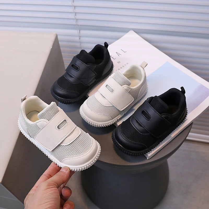 Kids’ Air Mesh Sneakers – Breathable, Non-Slip Running Shoes