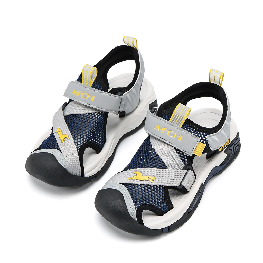 Kids’ Summer Closed-Toe Sandals – Safe Beach Shoes