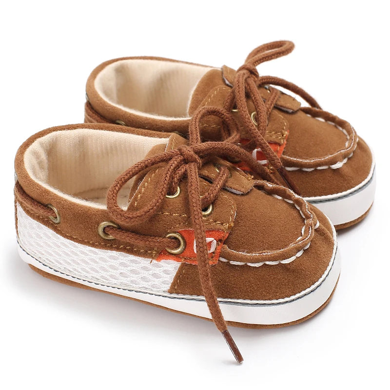 Baby Canvas Shoes – Soft Sole Casual Walking Sneakers