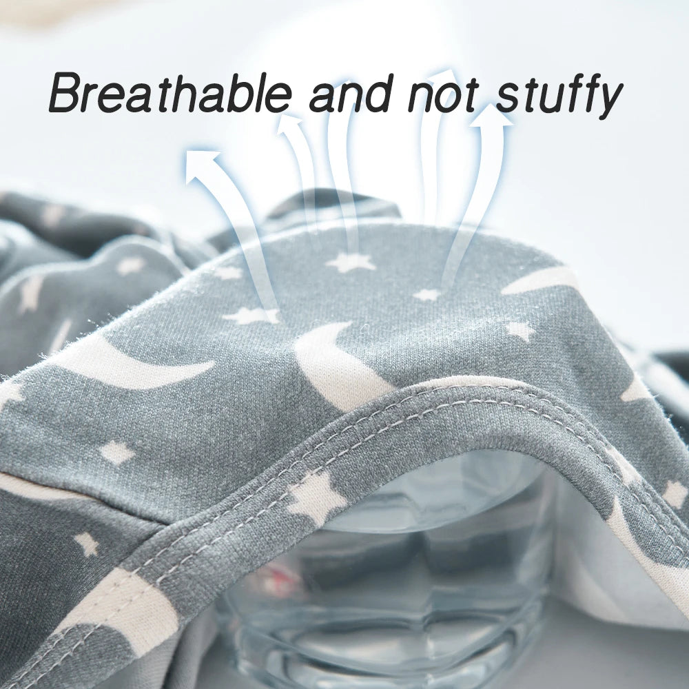 Newborn Boys & Girls Wrapped Foot Jumpsuit