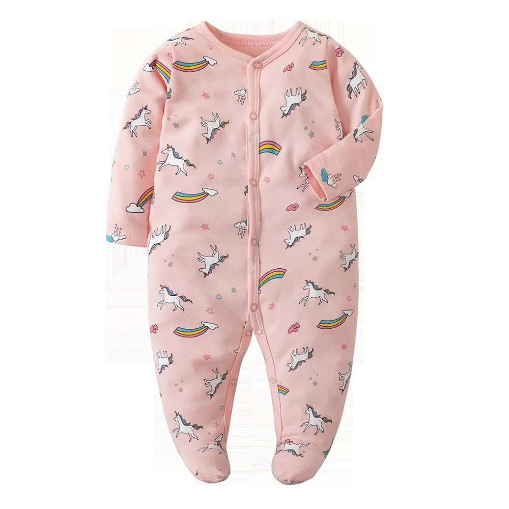 Newborn Footed Pajamas Girl and Boy
