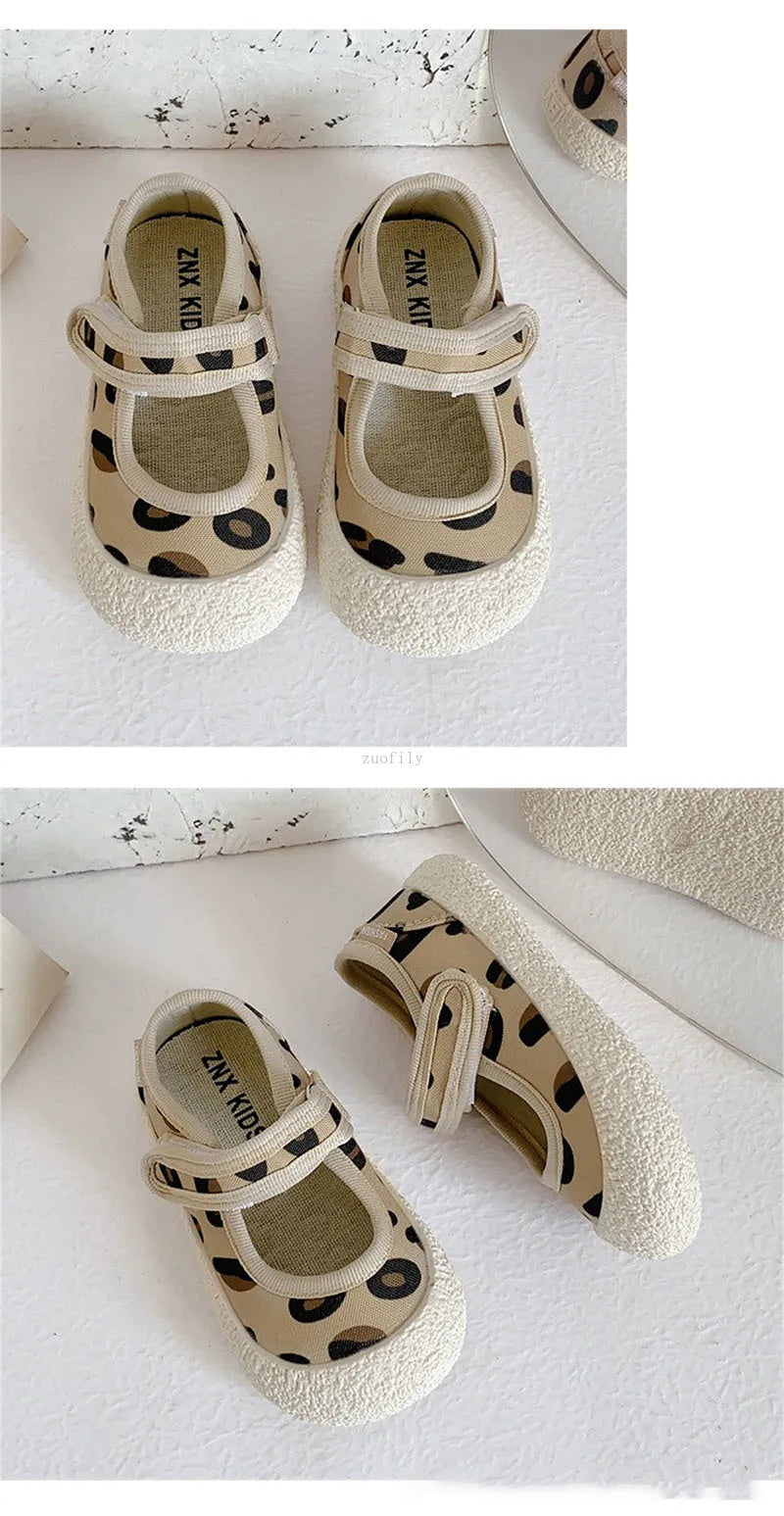 Kids’ Canvas Shoes – Soft, Breathable, Anti-Slip Sneakers
