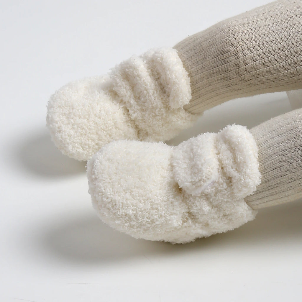 Baby Halloween Pumpkin Booties – Newborn First-Step Sock Shoes