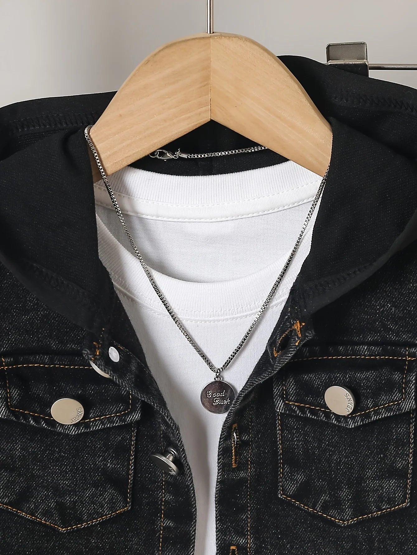 Baby Boy Denim Tracksuit