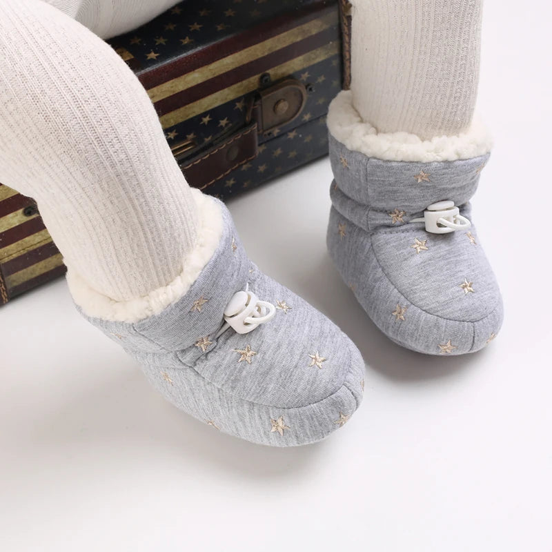 Winter Newborn Baby Cotton Booties