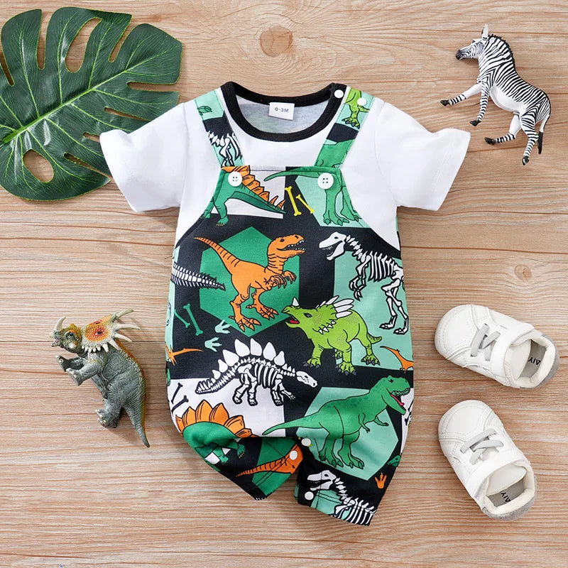 0-18 Short Sleeve Baby Bodysuit