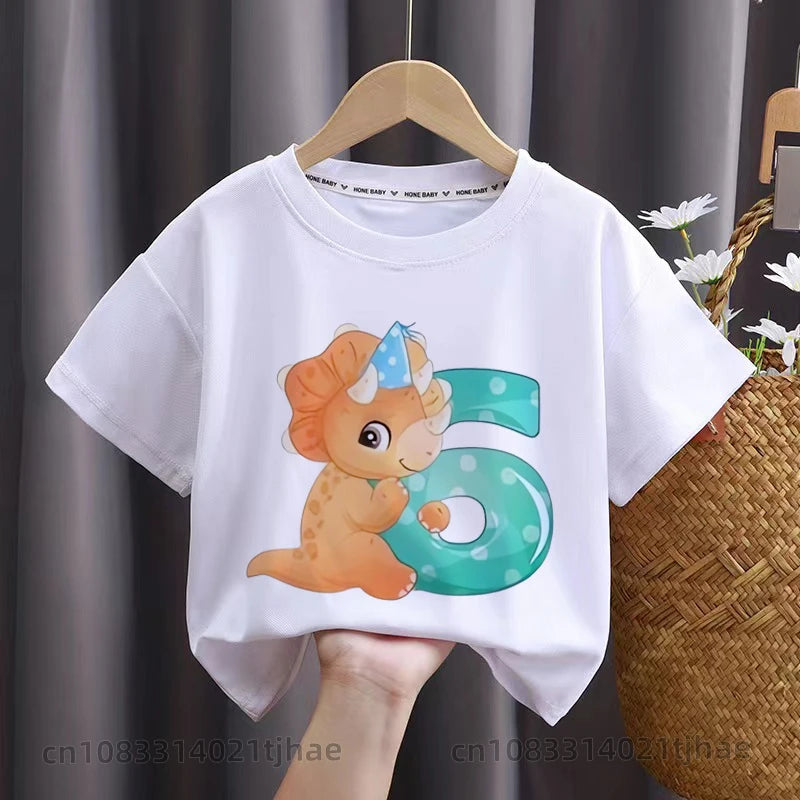 Cartoon Dinosaur Baby T-Shirt