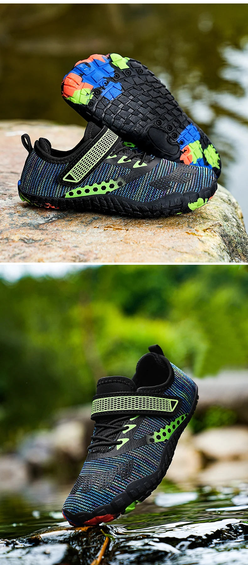 Kids’ Quick-Dry Water Shoes – Unisex Beach & Swim