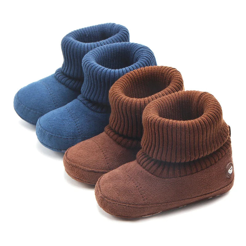 Baby Ankle Sock Boots – Winter Indoor Soft Shoes for Boys & Girls