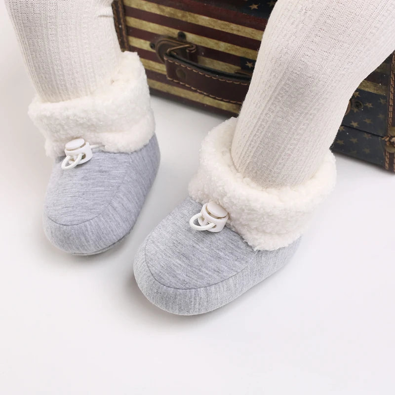 Winter Newborn Baby Cotton Booties