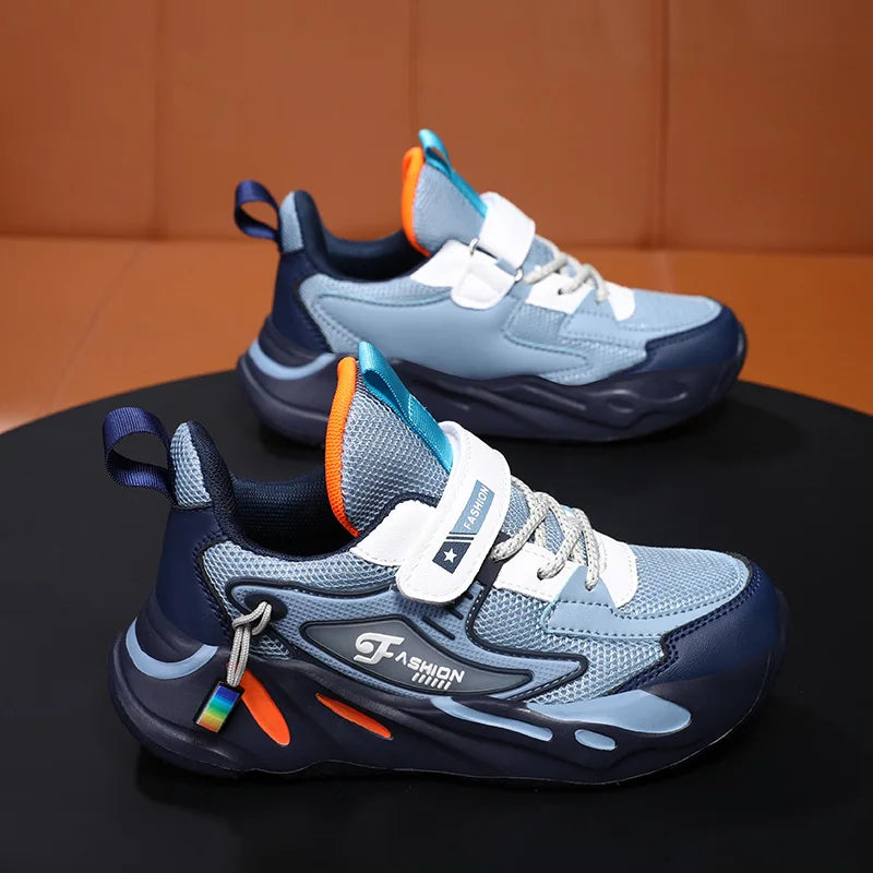Kids Breathable Casual Sneakers – Outdoor Running & Tennis Shoes