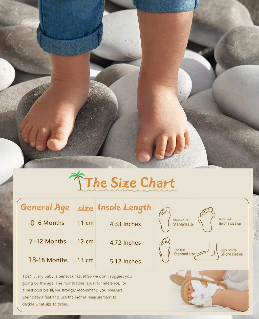 Baby Girls Sandals Summer Shoes Outdoor